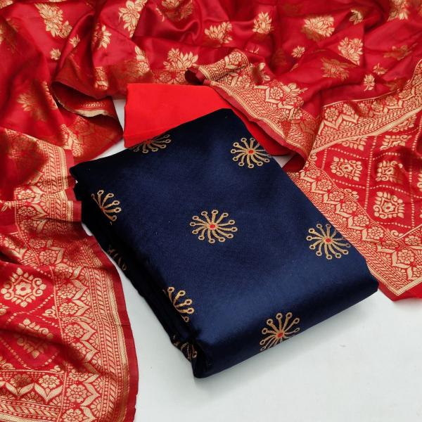 Banarasi Silk 62 Beautiful Festival Dress Materials